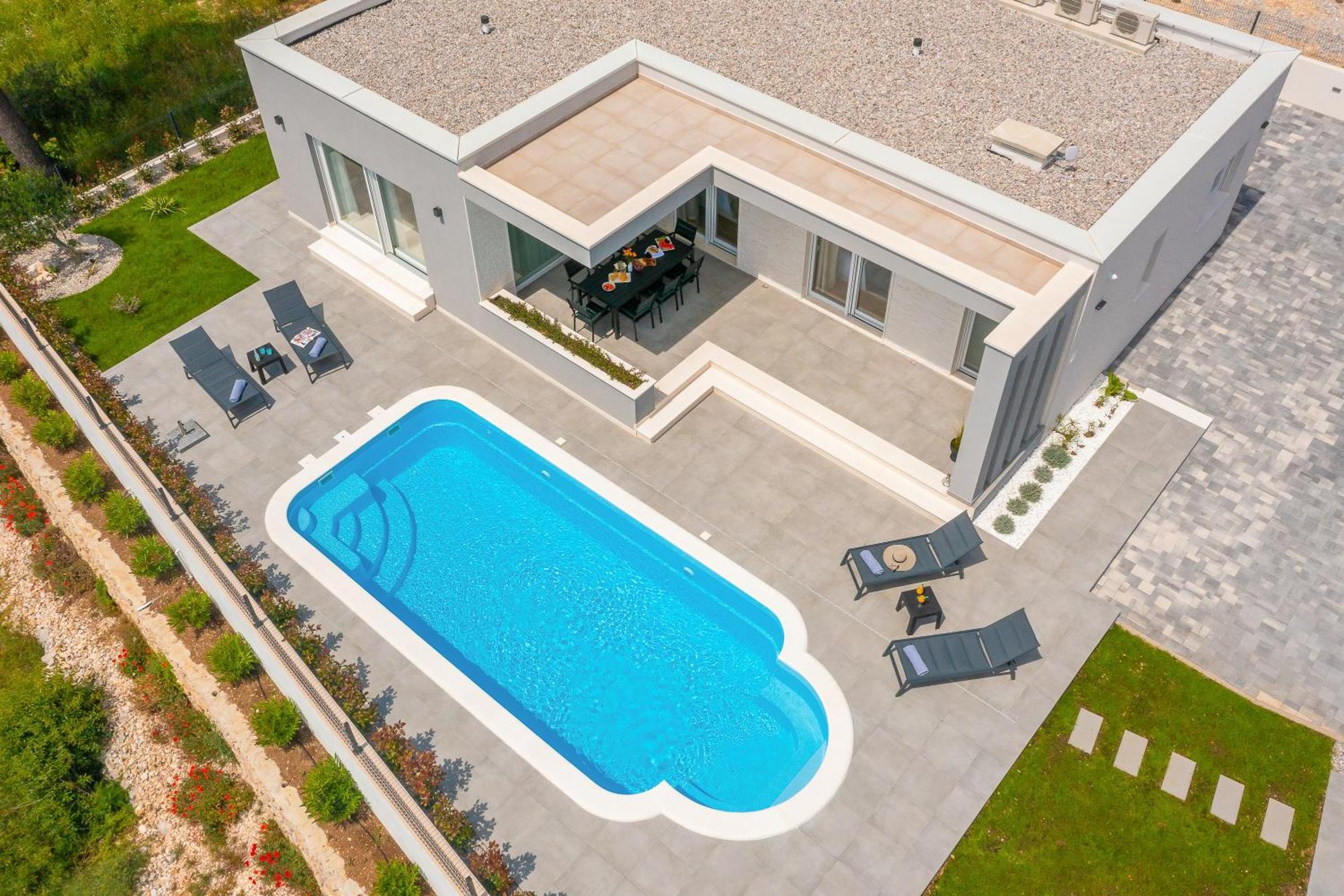 Villa Paradiso Adriatico Kastela Exterior photo